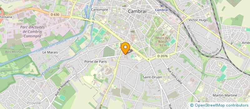 localisation de l'entreprise ROVACOS FRANCE  CAMBRAI