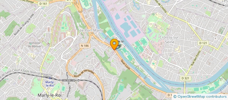 localisation de l'entreprise ROVAF DD  LE PORT-MARLY