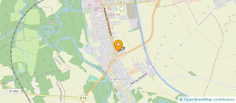 localisation de l'entreprise ROVAFA  FRIGNICOURT