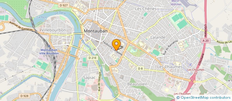 localisation de l'entreprise ROVALU  MONTAUBAN