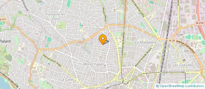 localisation de l'entreprise ROVE  DIJON