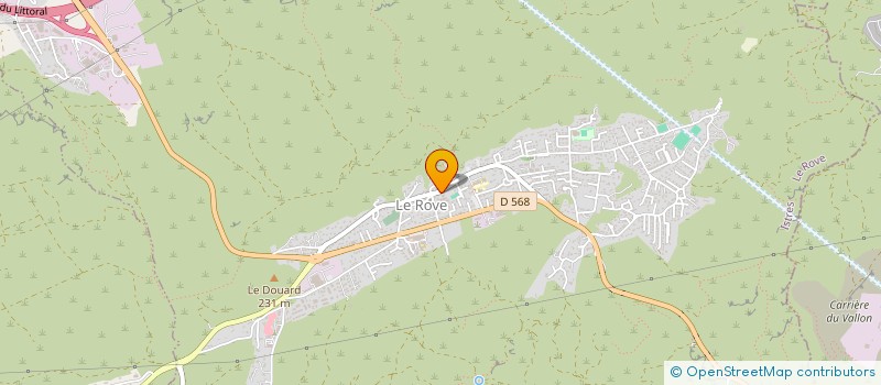 localisation de l'entreprise ROVE ZUMBA DANCE  LE ROVE