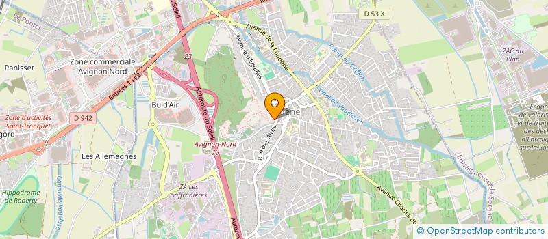 localisation de l'entreprise ROVEN  VEDENE