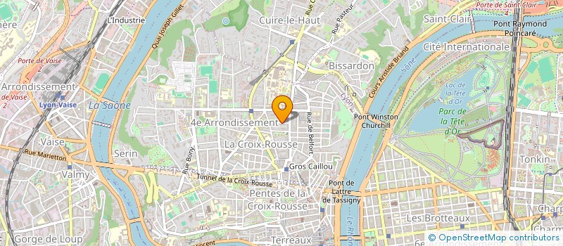 localisation de l'entreprise ROVENTIN  LYON