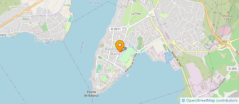 localisation de l'entreprise ROVIANE  BALARUC-LES-BAINS