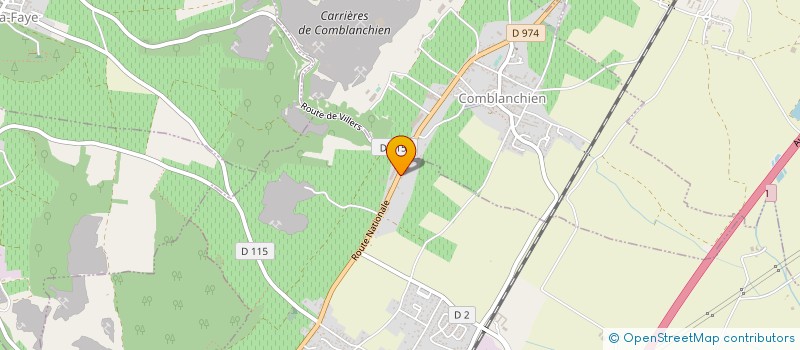 localisation de l'entreprise ROVIC 21  COMBLANCHIEN