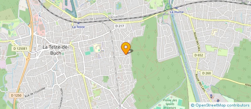 localisation de l'entreprise ROVIN  LA TESTE-DE-BUCH