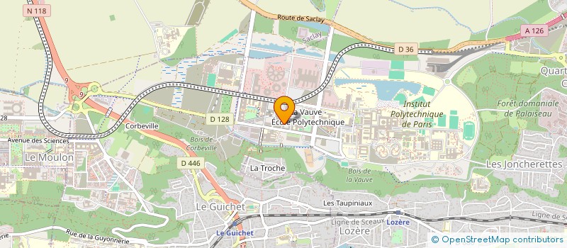 localisation de l'entreprise ROVITO - PALAISEAU à PALAISEAU