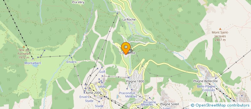 localisation de l'entreprise ROWA  AIME-LA-PLAGNE