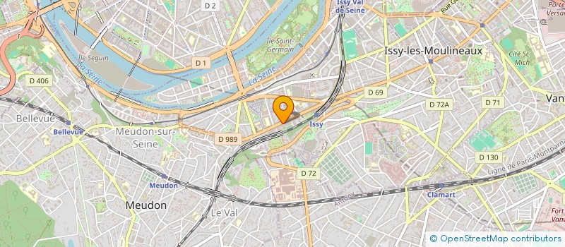 localisation de l'entreprise ROWAN  ISSY-LES-MOULINEAUX