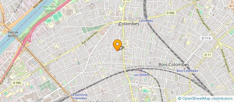 localisation de l'entreprise ROWEN  COLOMBES