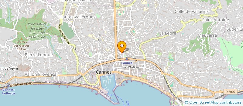 localisation de l'entreprise ROWING CLUB CANNES-MANDELIEU à CANNES