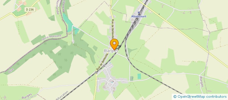 localisation de l'entreprise ROX'CAR  BLARGIES