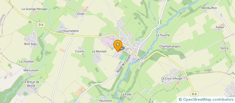 localisation de l'entreprise ROX OLIVIER  AUGE