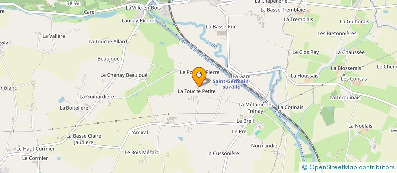 localisation de l'entreprise ROXAM  MELESSE