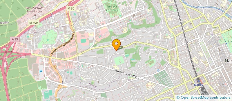 localisation de l'entreprise ROXANA  NANCY