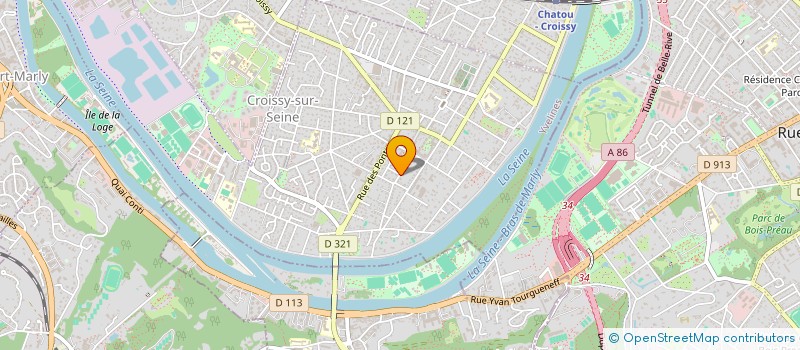 localisation de l'entreprise ROXANAT à CROISSY-SUR-SEINE
