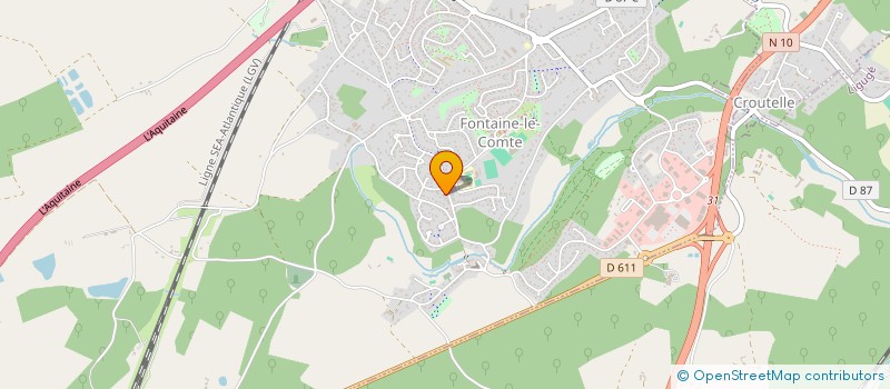 localisation de l'entreprise ROXANE à FONTAINE-LE-COMTE