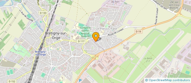 localisation de l'entreprise ROXANE  LE PLESSIS-PATE