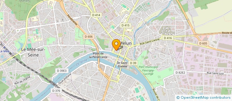 localisation de l'entreprise ROXANE à MELUN