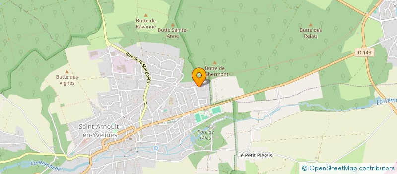 localisation de l'entreprise ROXANE  SAINT-ARNOULT-EN-YVELINES