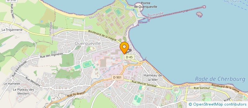 localisation de l'entreprise ROXANE BREARD  CHERBOURG-EN-COTENTIN