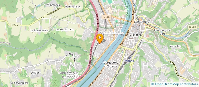 localisation de l'entreprise ROXANNE  SAINTE-COLOMBE