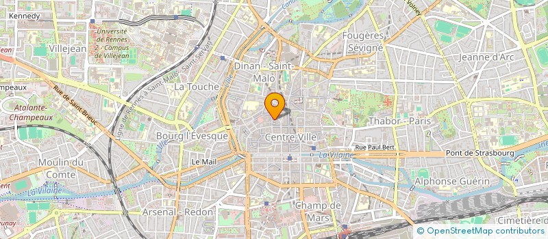 localisation de l'entreprise ROXANNE SARL à RENNES