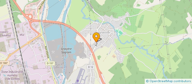 localisation de l'entreprise ROXAYA  DOGNEVILLE