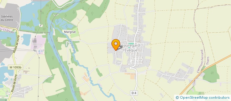 localisation de l'entreprise ROXBO  BEAUREGARD-L'EVEQUE