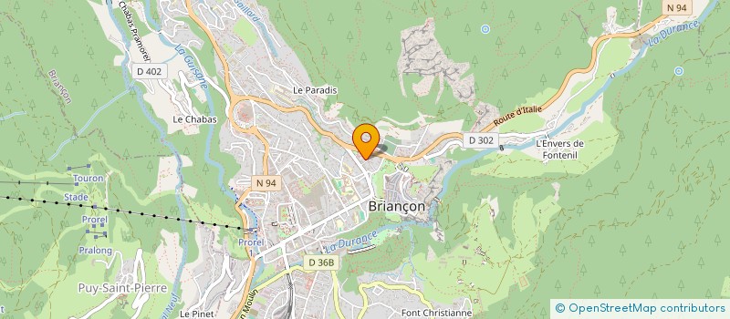 localisation de l'entreprise ROXICLAM à BRIANCON