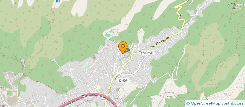 localisation de l'entreprise ROXIE à CEYRESTE