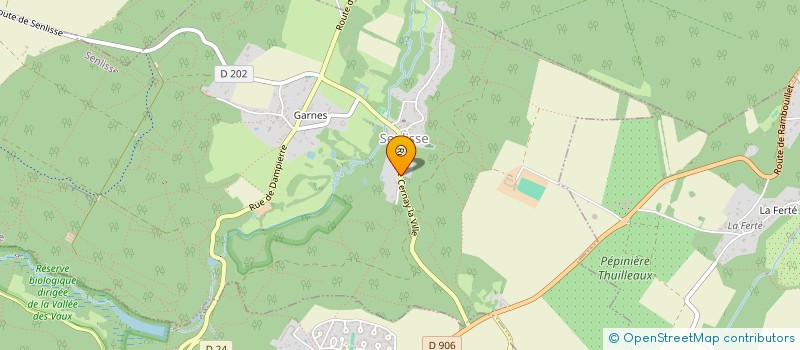 localisation de l'entreprise ROXIMMO  SENLISSE