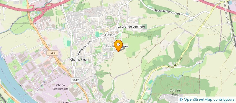 localisation de l'entreprise ROXIMO  GENAY