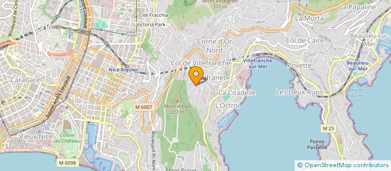 localisation de l'entreprise ROXMAD à VILLEFRANCHE-SUR-MER