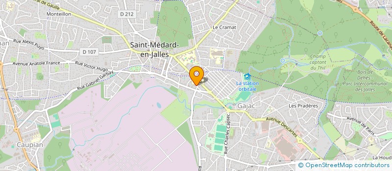 localisation de l'entreprise ROXO CAPITAL HOLDING  SAINT-JEAN-D'ILLAC