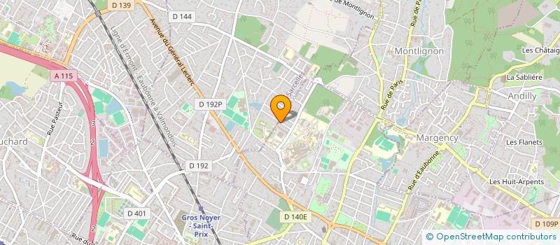 localisation de l'entreprise ROXO DEPANNAGE à EAUBONNE