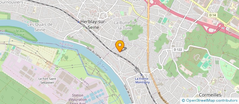 localisation de l'entreprise ROXXON GROUPE HOLDING  LA FRETTE-SUR-SEINE