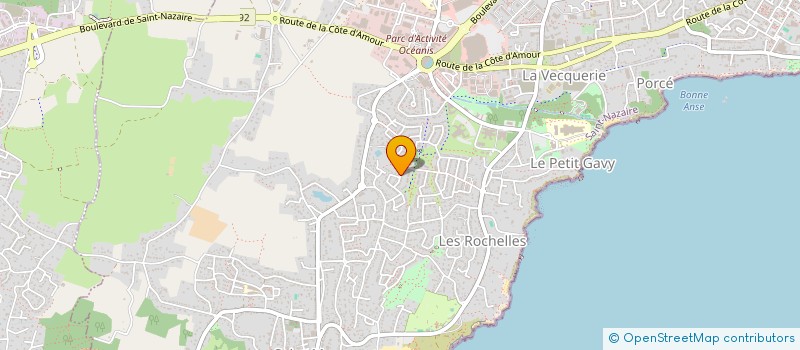 localisation de l'entreprise ROXY AVENTURES  SAINT-NAZAIRE