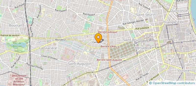 localisation de l'entreprise ROXYBEL  BORDEAUX