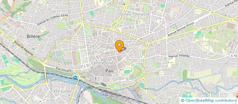 localisation de l'entreprise ROY à PAU