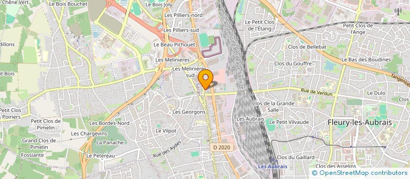 localisation de l'entreprise ROY à ORLEANS
