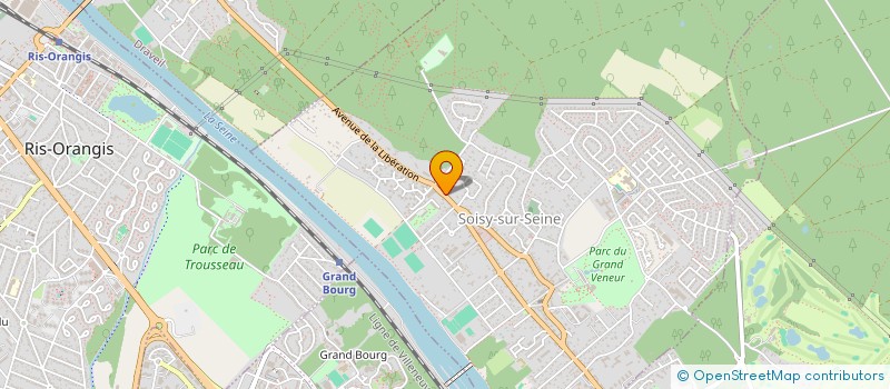 localisation de l'entreprise ROY à SOISY-SUR-SEINE