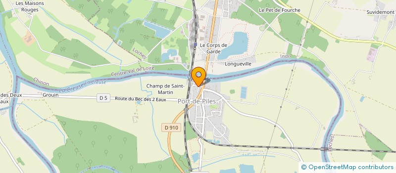 localisation de l'entreprise ROY B.T.P  PORT-DE-PILES