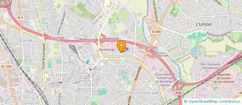 localisation de l'entreprise ROY - BARUZZI à TOULOUSE