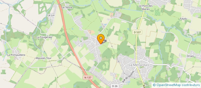 localisation de l'entreprise ROY-BOURASS  TREILLIERES