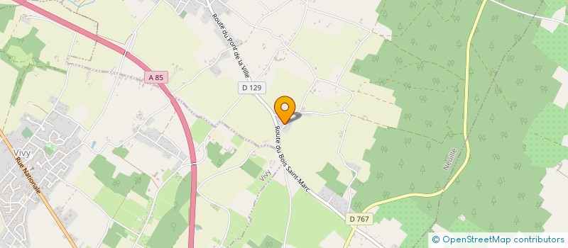 localisation de l'entreprise ROY CHARPENTE CONSTRUCTION BOIS  NEUILLE