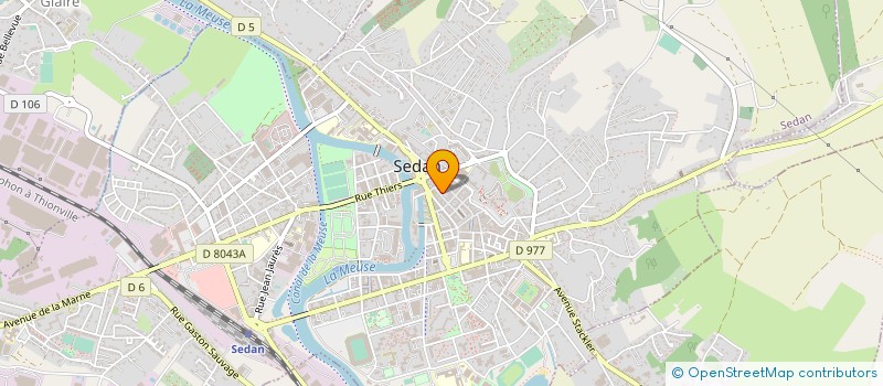 localisation de l'entreprise ROY DE LA MOULE  SEDAN