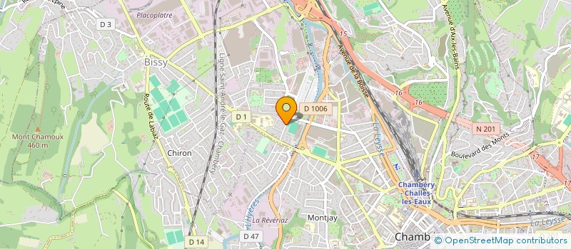 localisation de l'entreprise ROY ENGINEERING  CHAMBERY