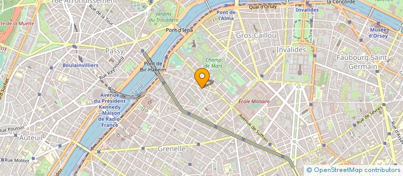 localisation de l'entreprise ROY ET PAULETTE SOCIETE D'EXPLOITATION CINEMATOGRAPHIQUE DE L'OUEST à PARIS